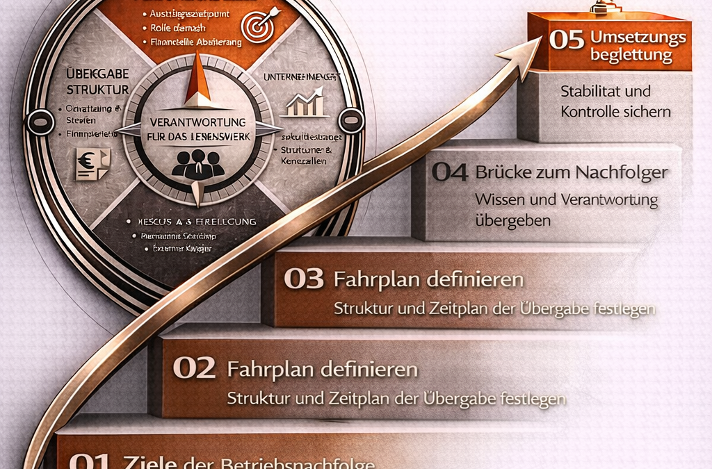 Unternehmensnachfolge – Der verantwortungsvolle und erfolgreiche Ausstieg aus dem eigenen Unternehmen